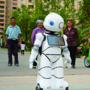 小律机器人掀起贵州省盘州市群众学法新高潮